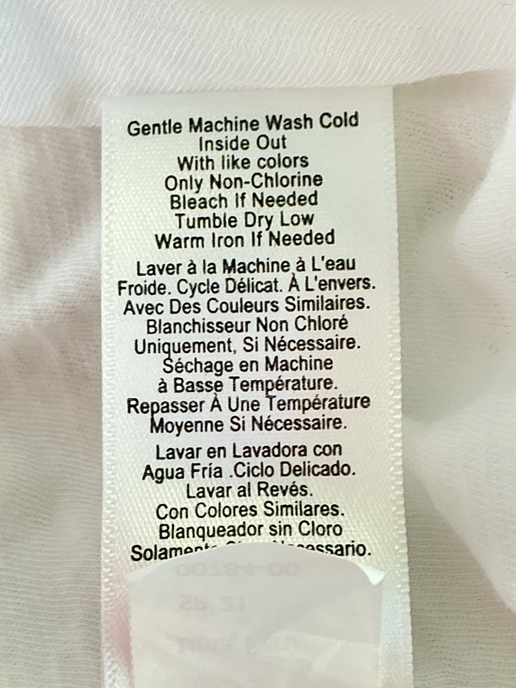Nation Size XS White Shirt