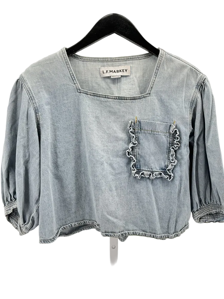 L.F. Markey Size 0 Denim Marius Shirt
