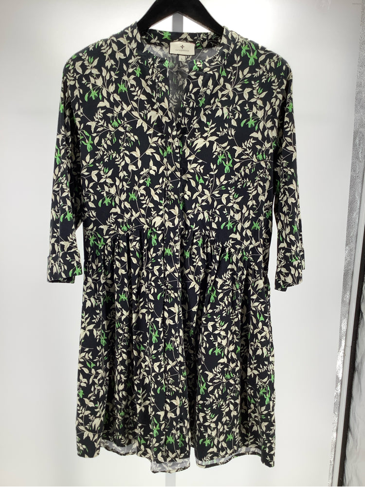 Tuckernuck Size L Black multi Dress