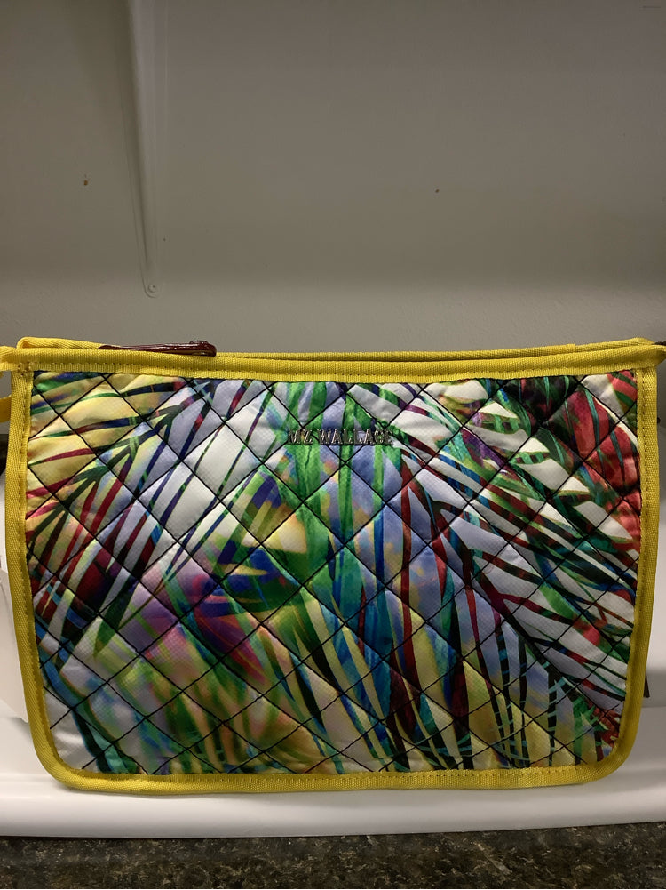 MZ Wallace Yellow multi Metro Clutch