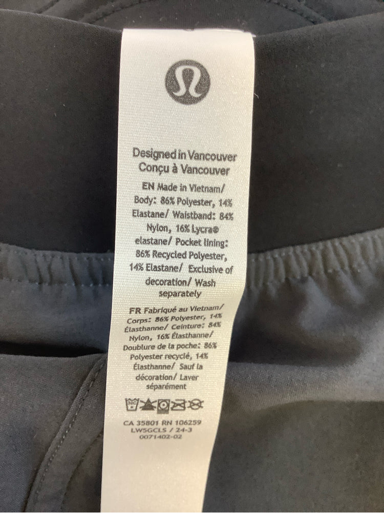 lululemon Size 6 Gray & White Joggers