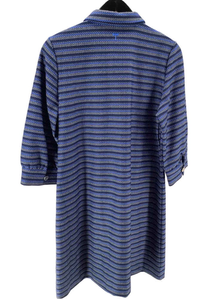 Tyler Boe Size L Navy multi Dress