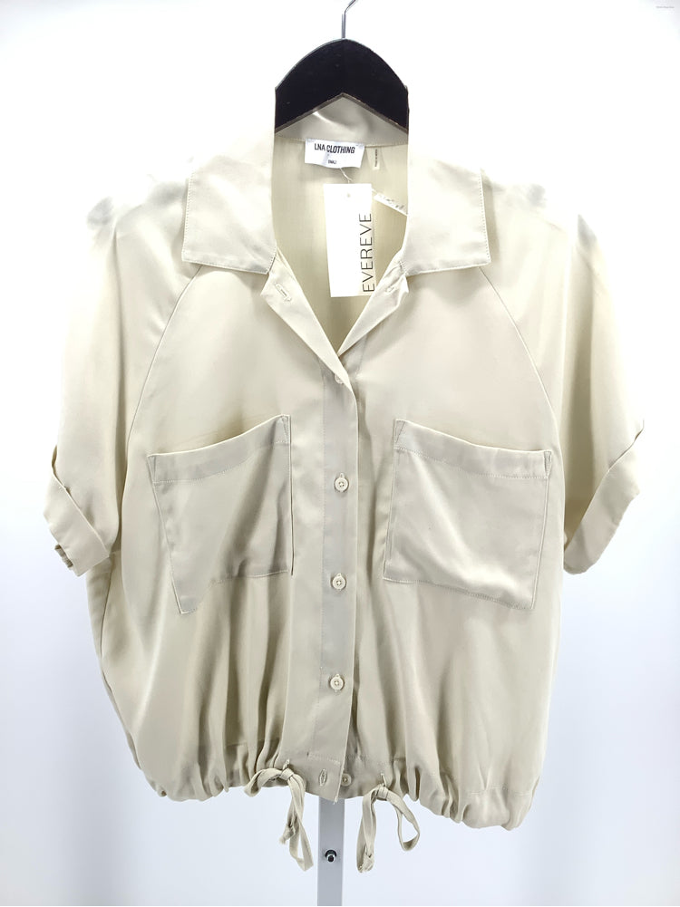 LNA clothing Size S Tan Alpine Shirt