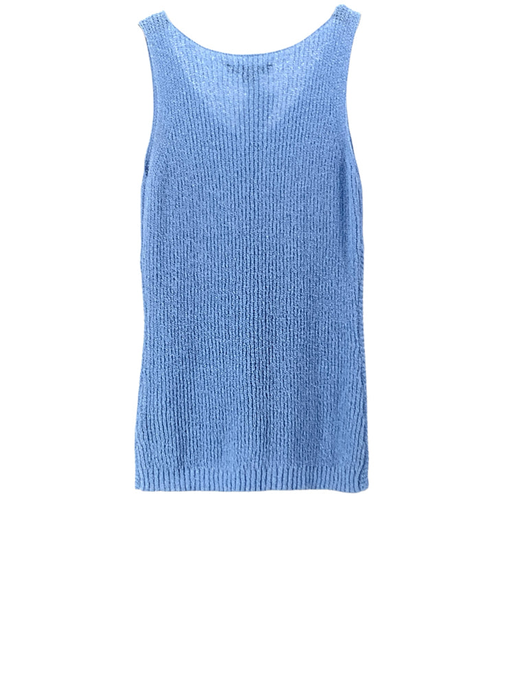Boston Proper Size S Blue Tank Top
