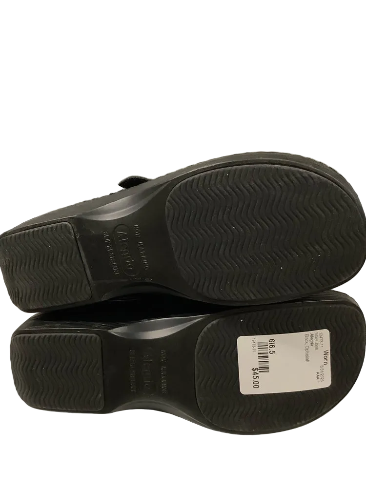 Alegria Shoe Size 6/6.5 Black Opheliah Mary Jane