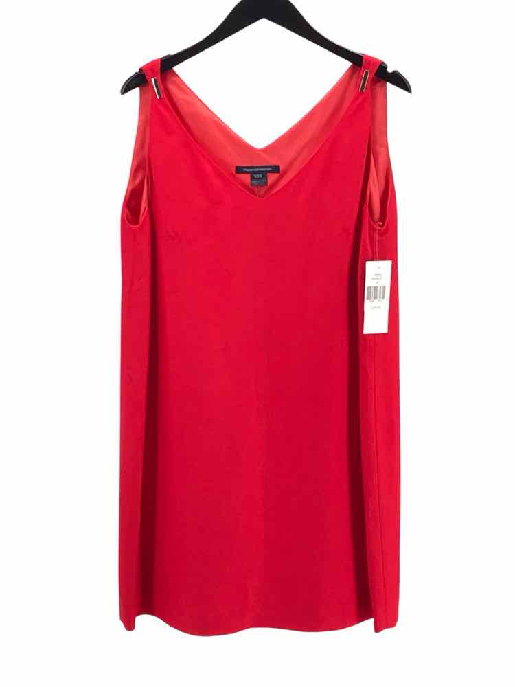 French Connection Size 12 Red Dress