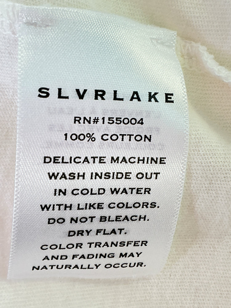 SLVRLAKE Size L White Shirt