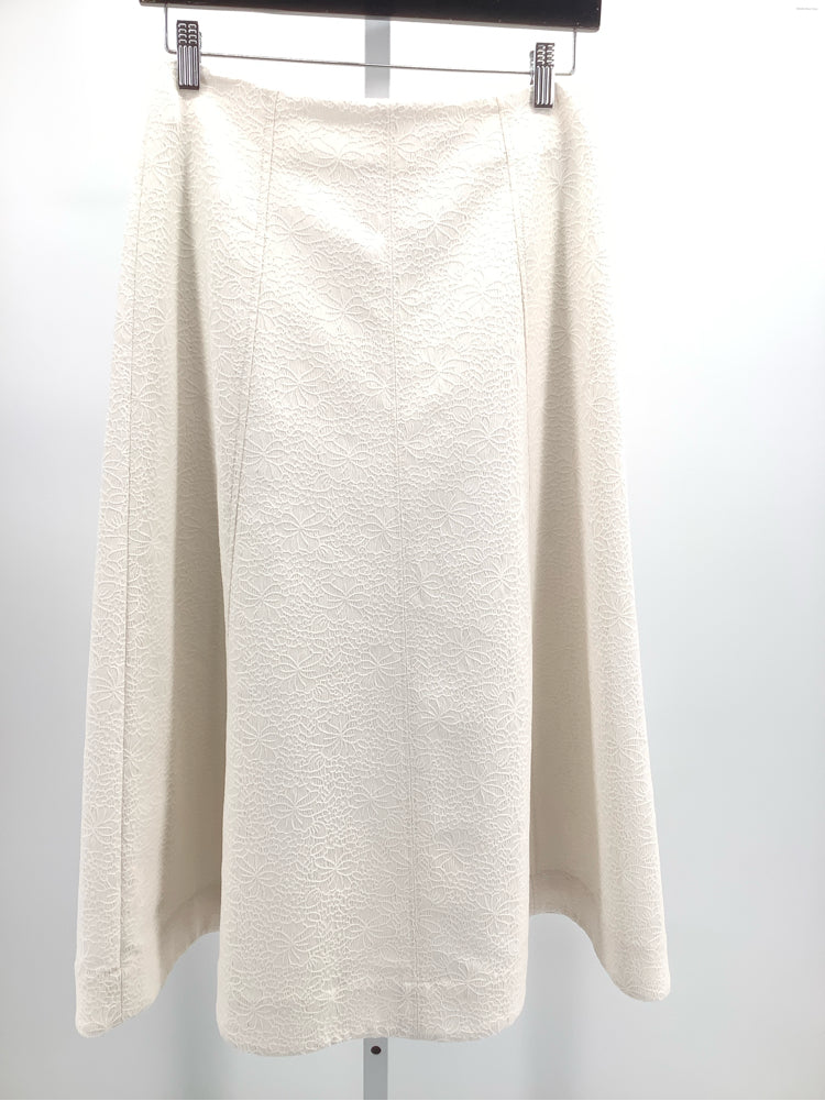 Veronica Beard Size 4 White Skirt