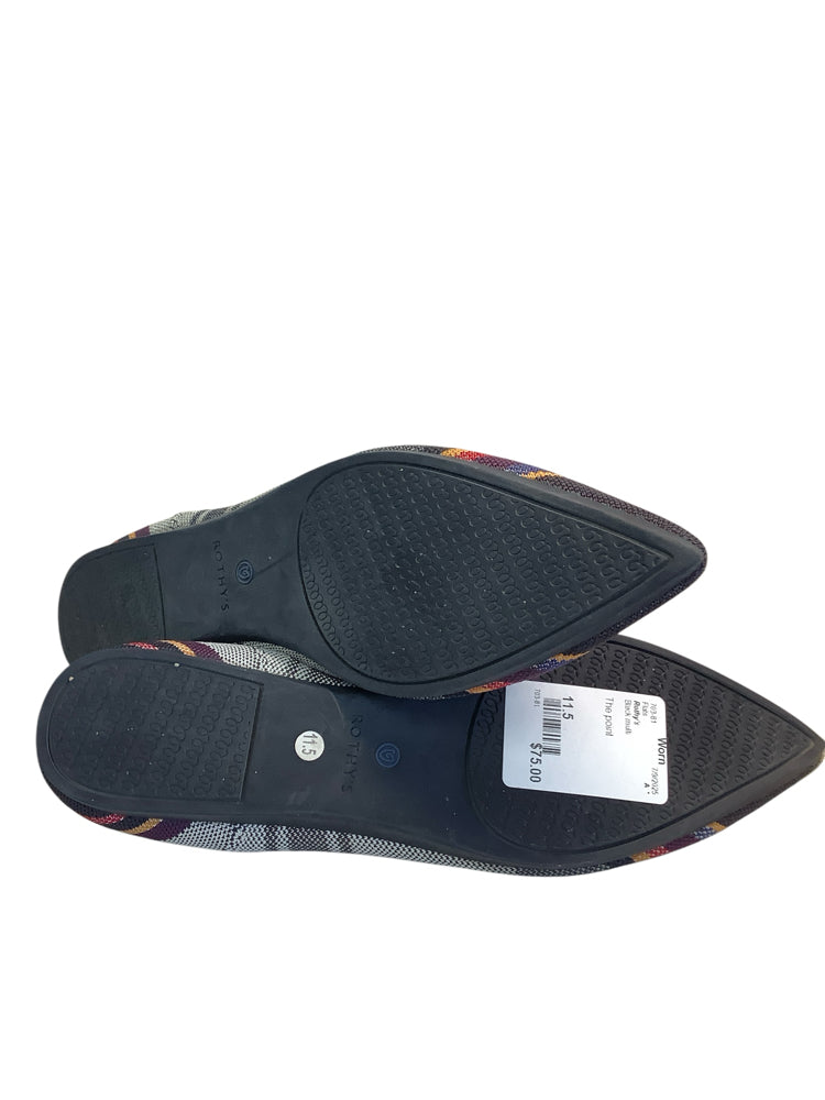 Rothy's Shoe Size 11.5 Black multi Flats