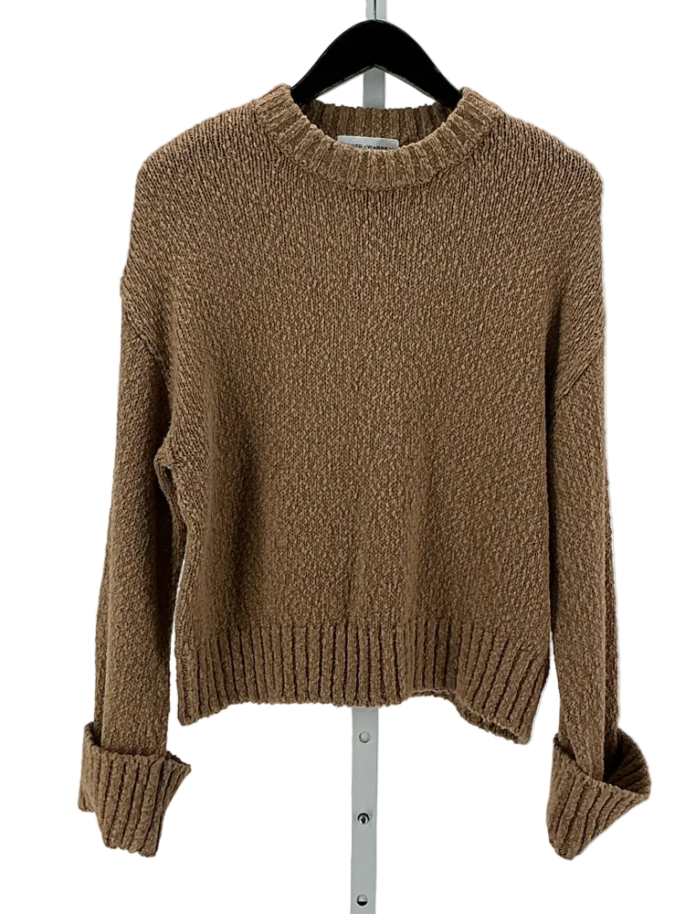 White + Warren Size XS Brown Sweater