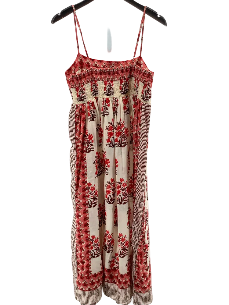 Jcrew Size L Red multi Dress