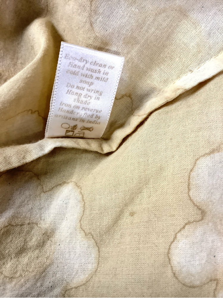 Christy Dawn Size S Yellow Shirt
