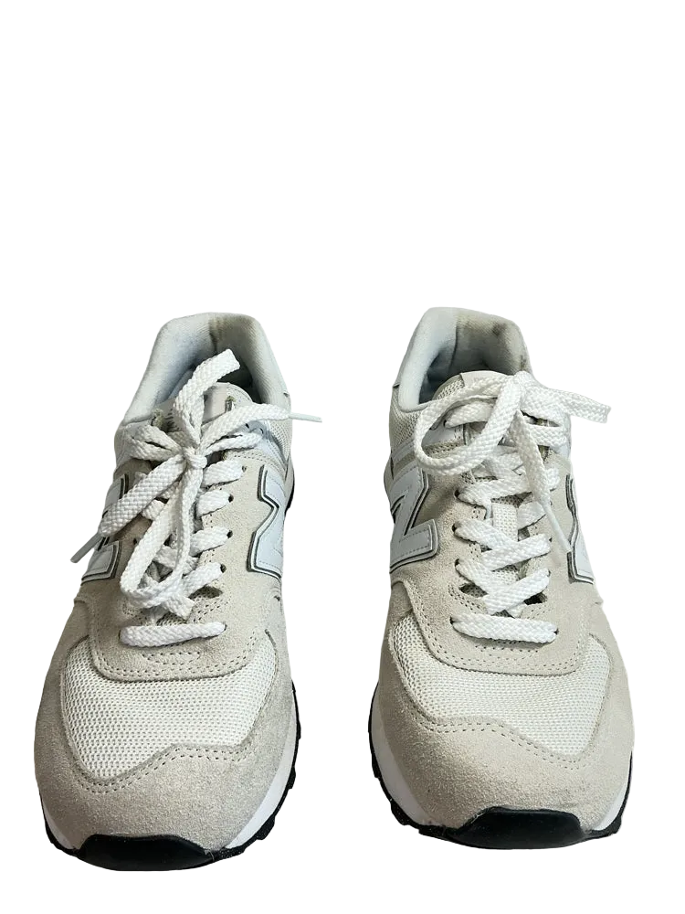 New Balance Shoe Size 8 Cream 574 Sneakers