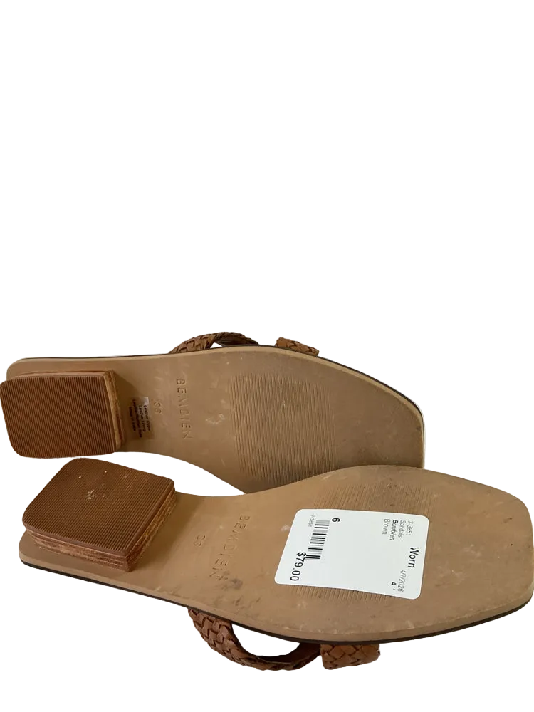 Bembien Shoe Size 6 Brown Sandals