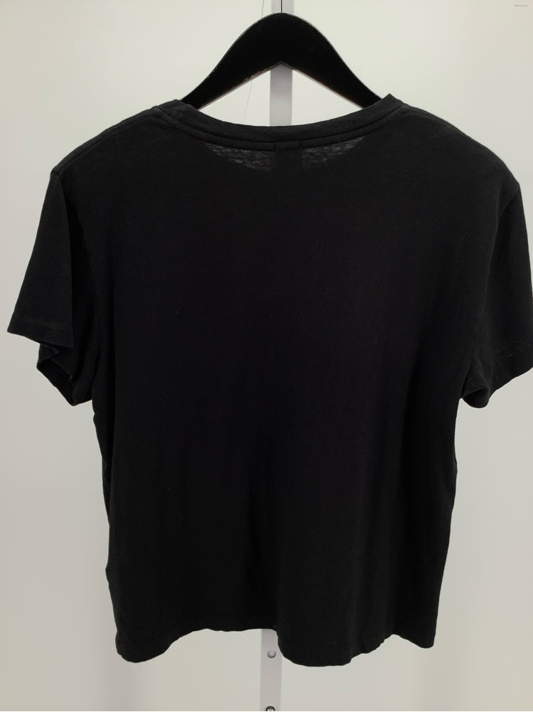 Re/Done Size M Black multi T-shirt