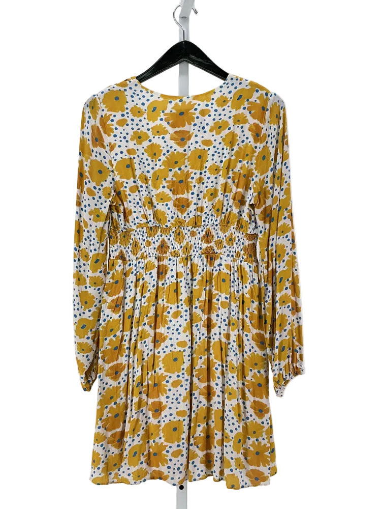 by anthropologie Size M Yellow Multi Dress
