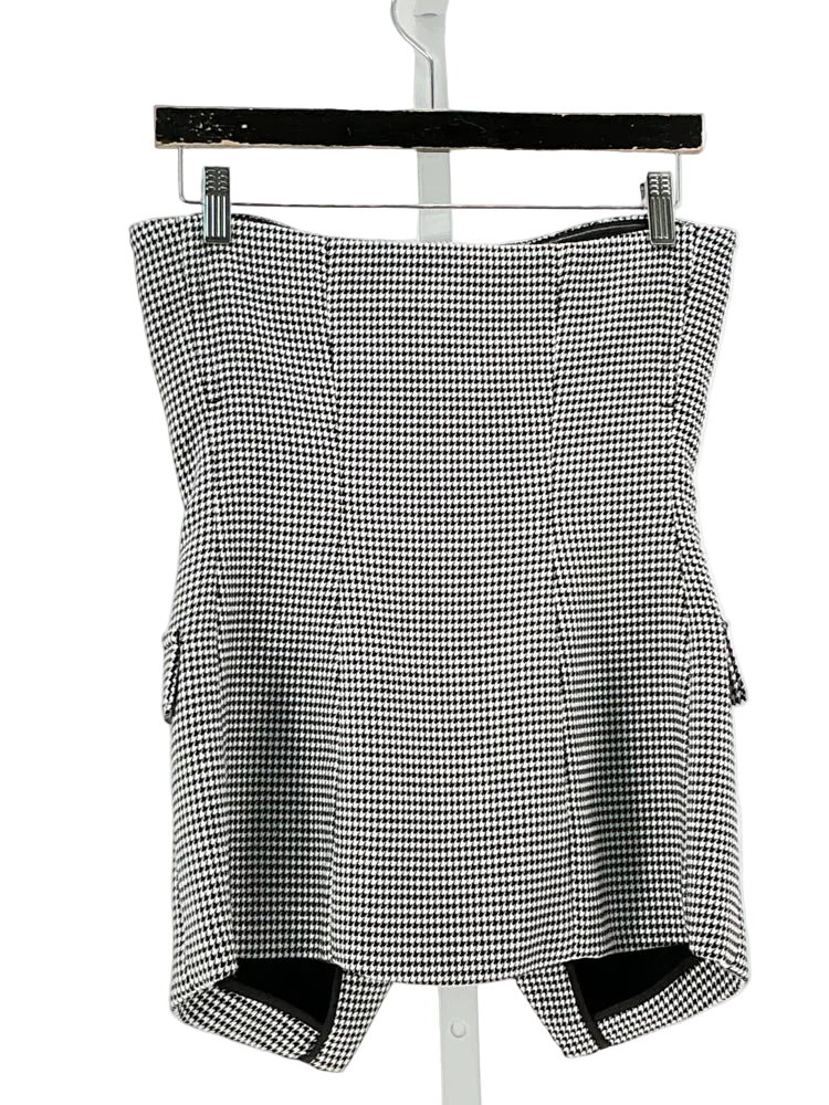 Favorite Daughter Size 6 Black & White Shirt