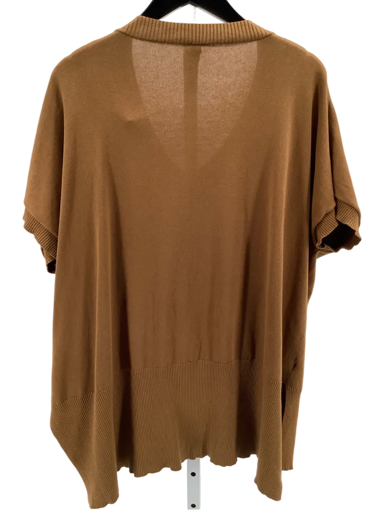 Cynthia Ashby Size OS Brown Shirt