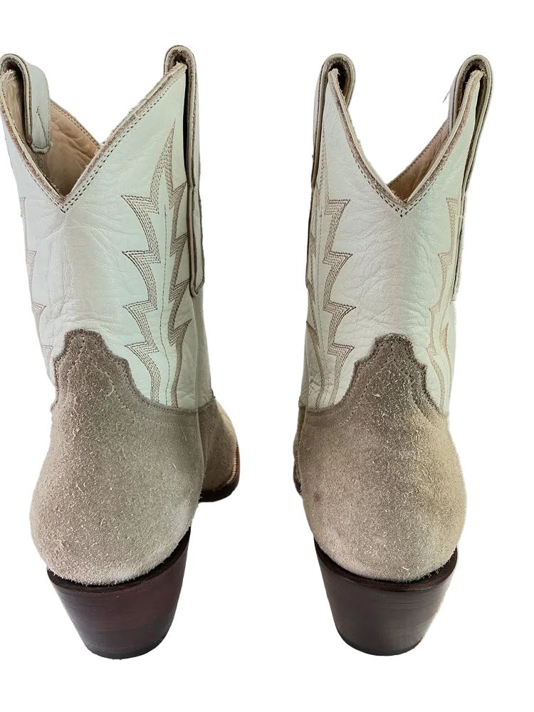 City Boots Shoe Size 6.5 Tan & Cream Canyon Booties
