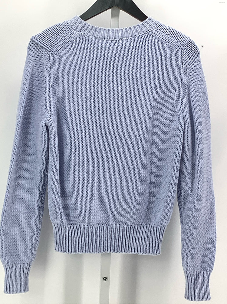 White + Warren Size XS Blue Sweater