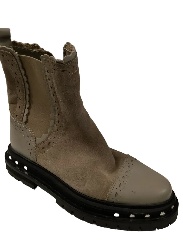 Free People Shoe Size 8 Gray Booties