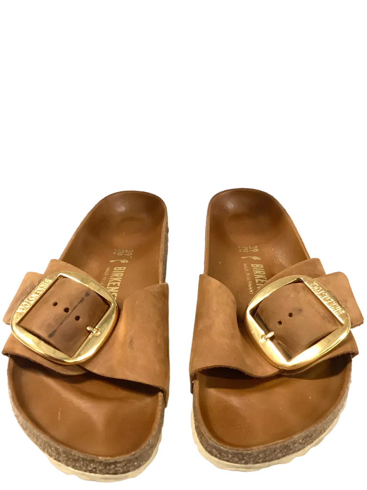 Birkenstock Shoe Size 8/8.5 Cognac Madrid Sandals