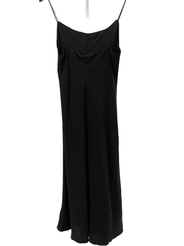 Jcrew Size 8 Black Gwyneth Dress