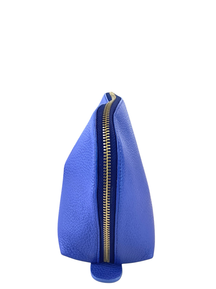 Cuyana Blue Cosmetic Pouch