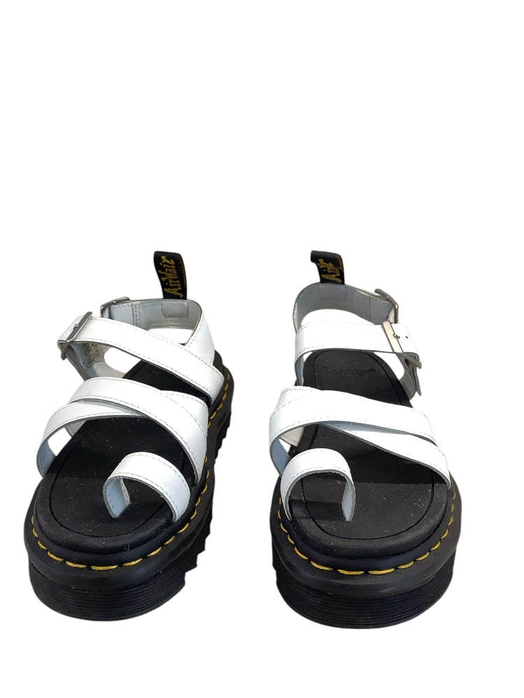 Dr Marten Shoe Size 6 White Sandals