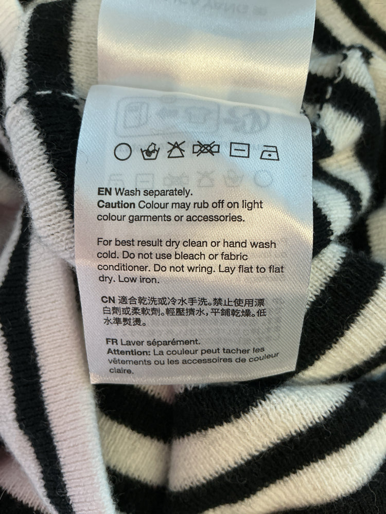 Lisa Yang Size 0 Black & White Sweater