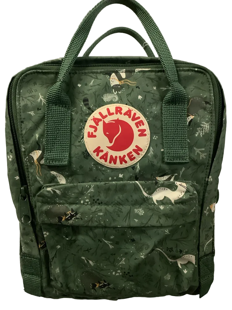 Fjallraven Green Multi Kankan Backpack