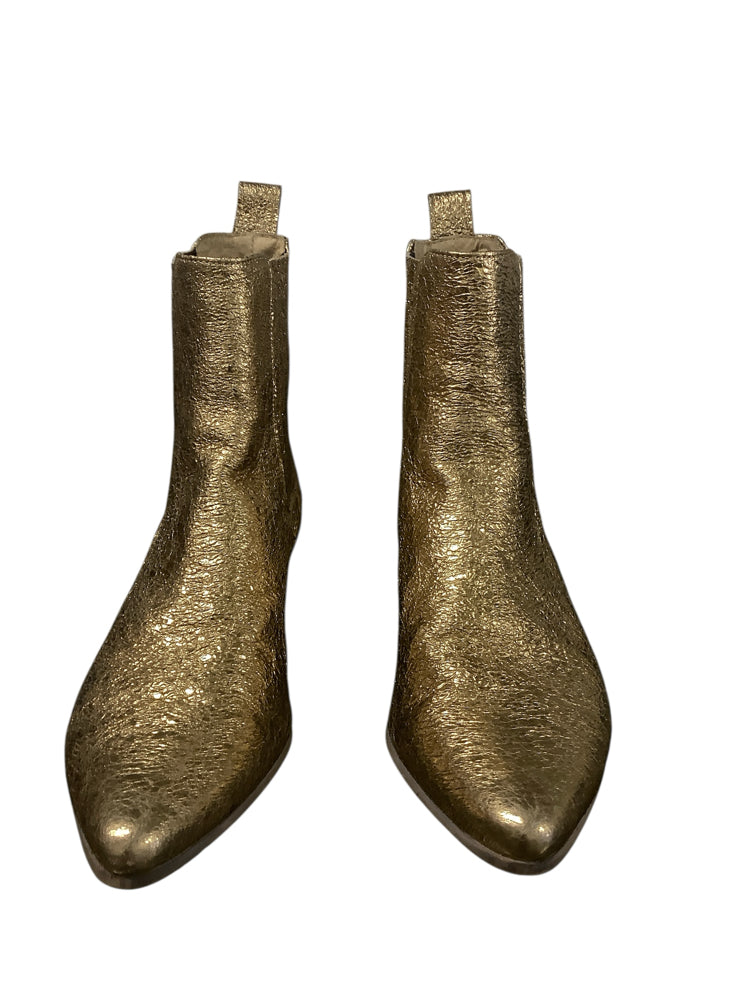 Ivylee Shoe Size 7 Gold Booties