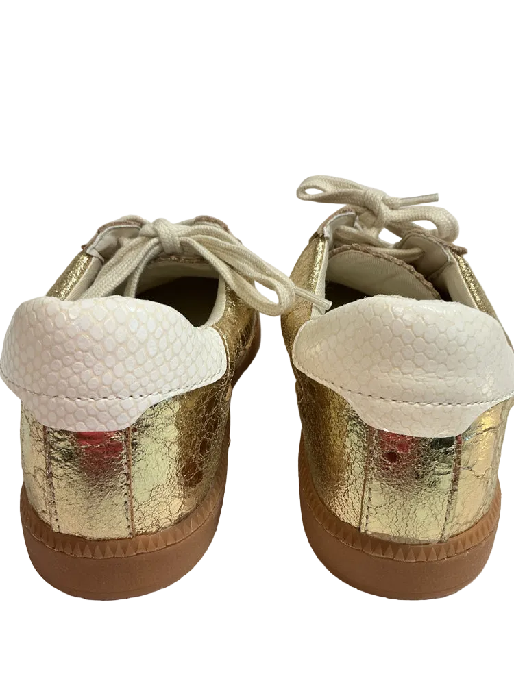 Dolce Vita Shoe Size 7 Gold Sneakers