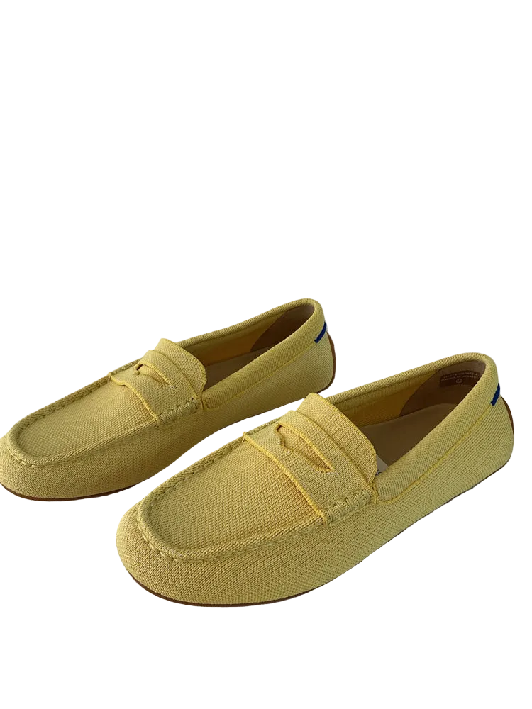 Rothy's Shoe Size 7.5 Yellow Loafers