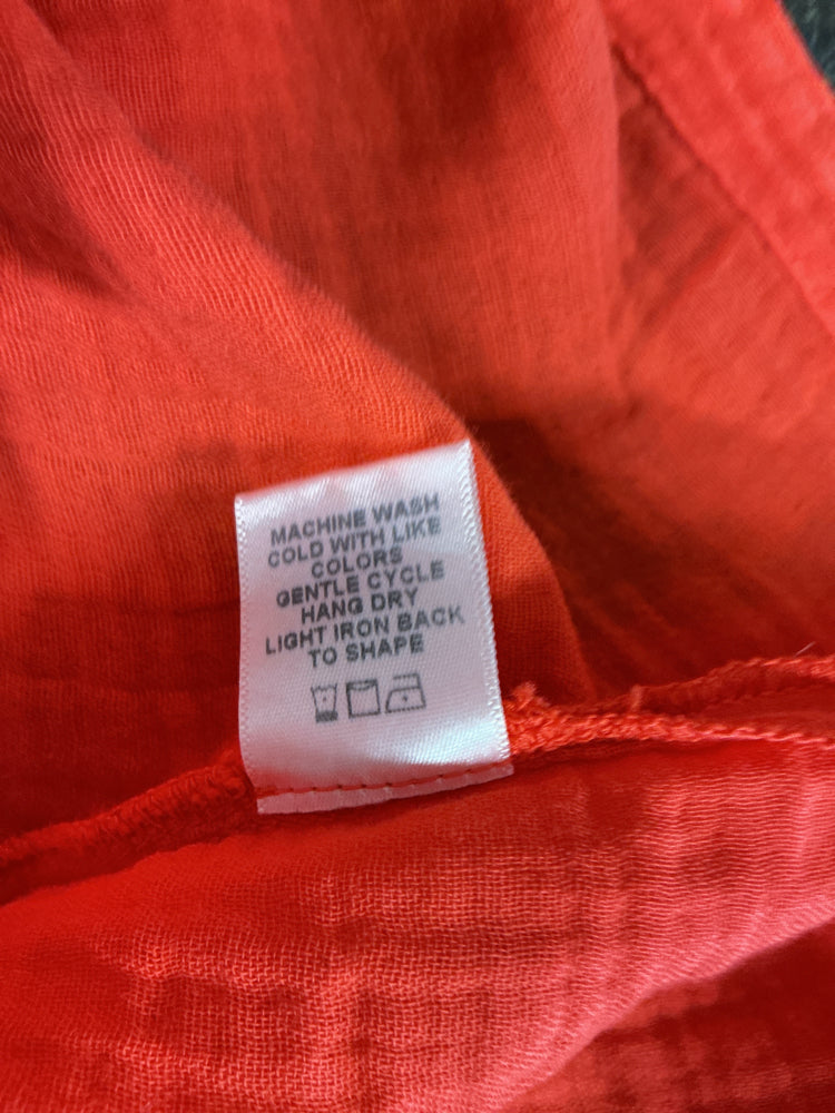 Xirena Size S Orange Avery Shirt