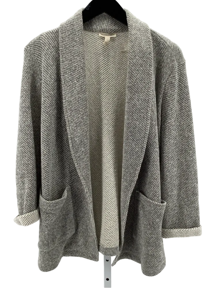 Eileen Fisher Size S Tan & Gray Jacket