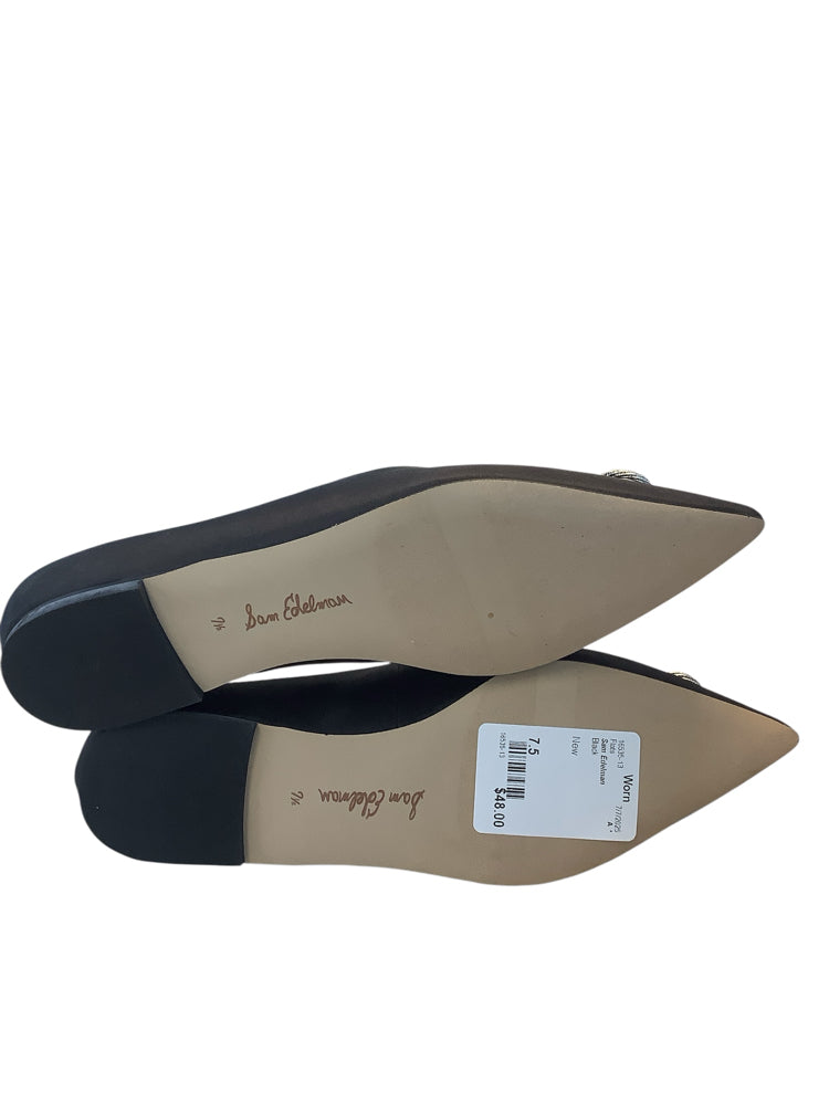 Sam Edelman Shoe Size 7.5 Black Flats