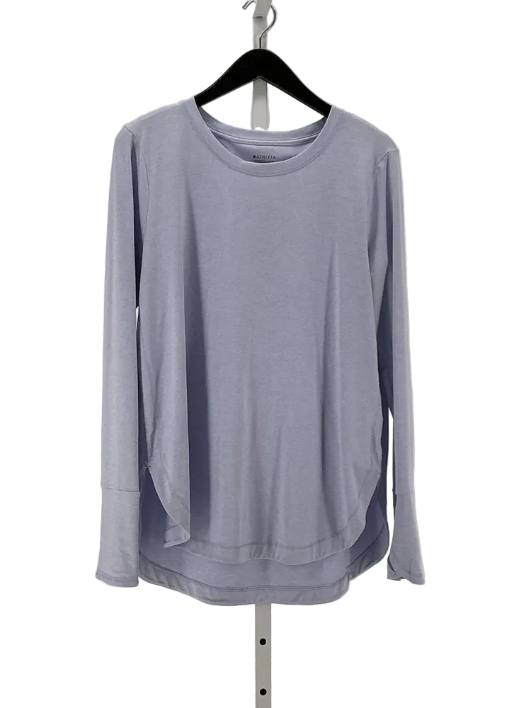 Athleta Size L Lavender Shirt