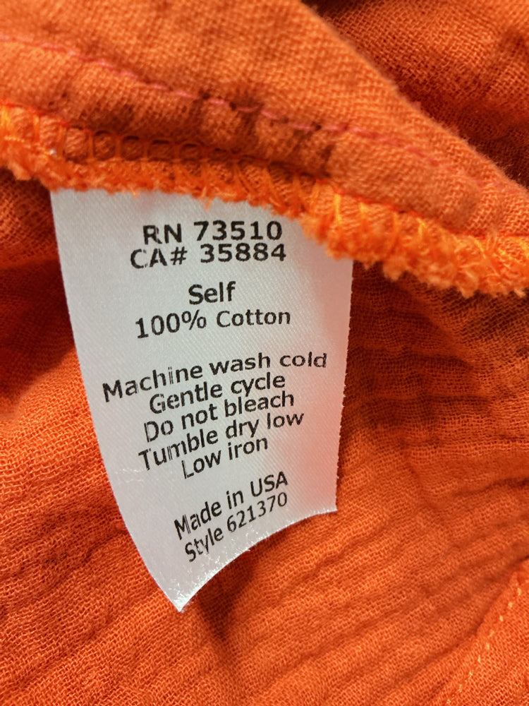 Ivy Jane Size S Orange Shirt