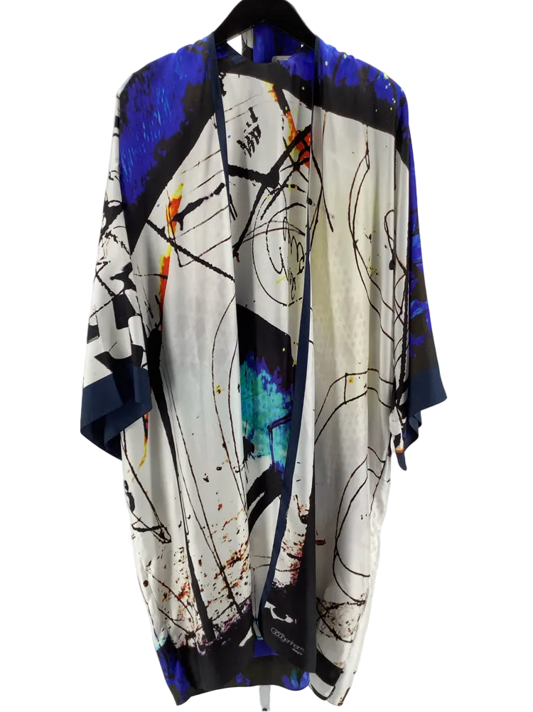 Isabelle Gougenheim Size One Size White multi Kimono