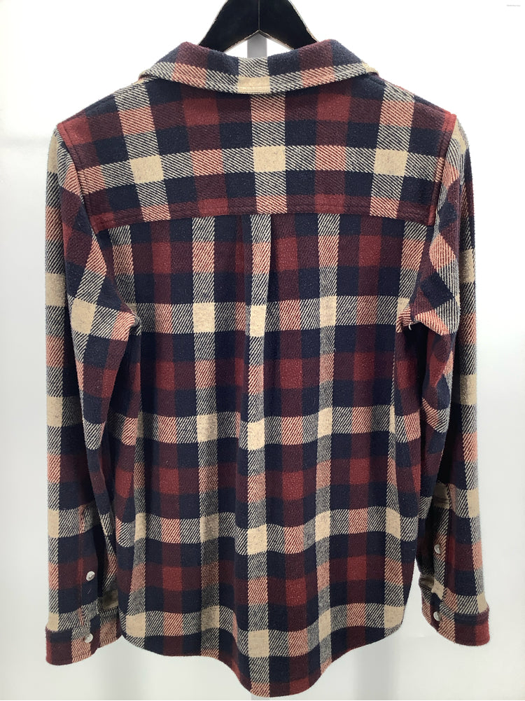 Faherty Size M Navy multi Legend Shirt