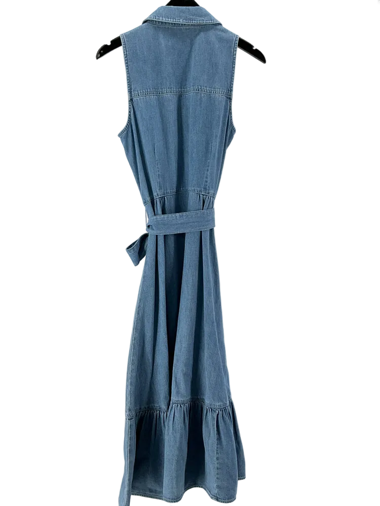 Veronica Beard Size 6 Denim Dress