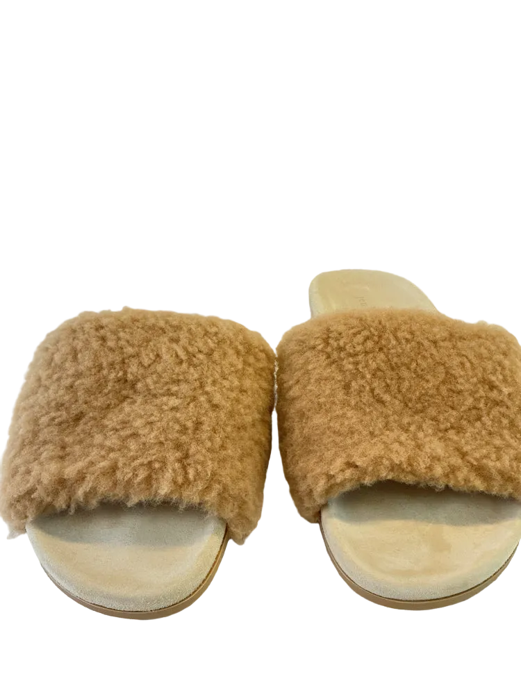 Jenni Kayne Shoe Size 10 Tan Slides