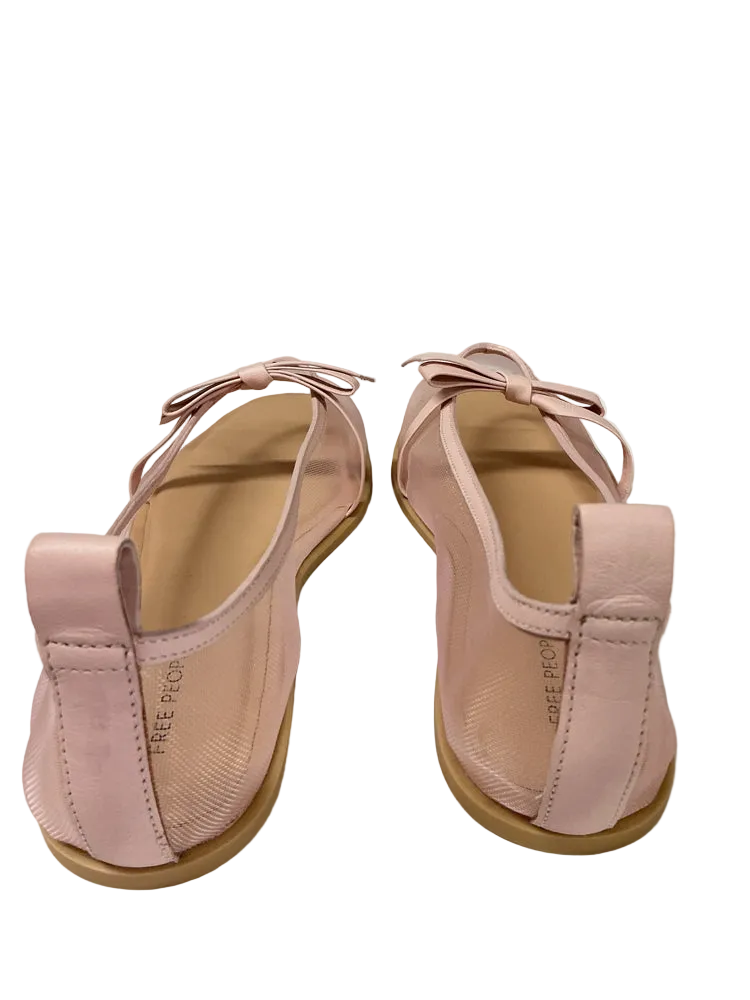 Free People Shoe Size 8 Pink Mesh Mania Flats