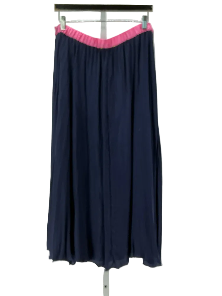 Kerri Rosenthal Size XL Navy & Pink Skirt