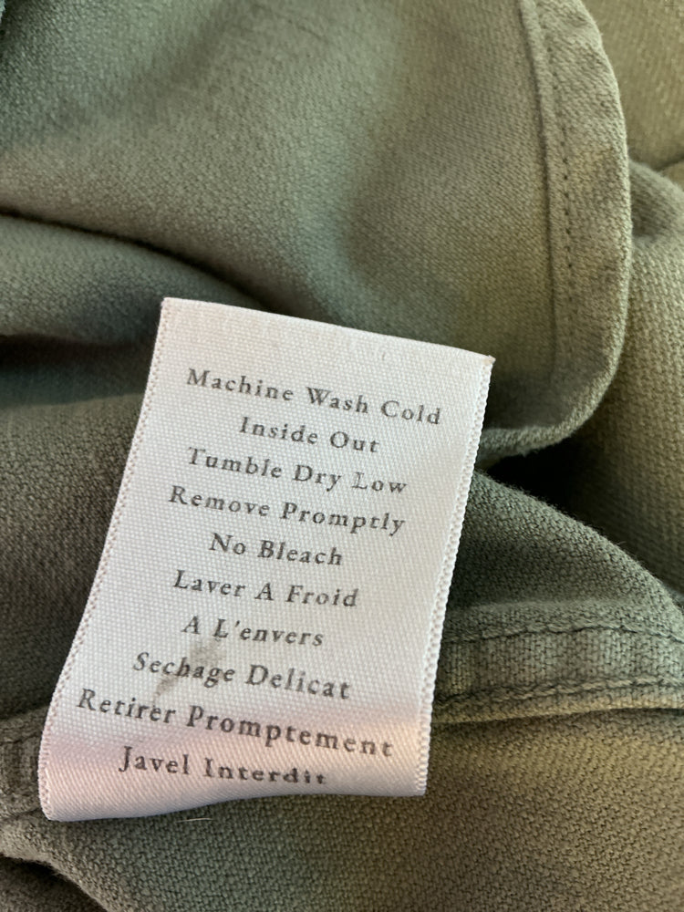 Frank & Eileen Size M Olive Dress