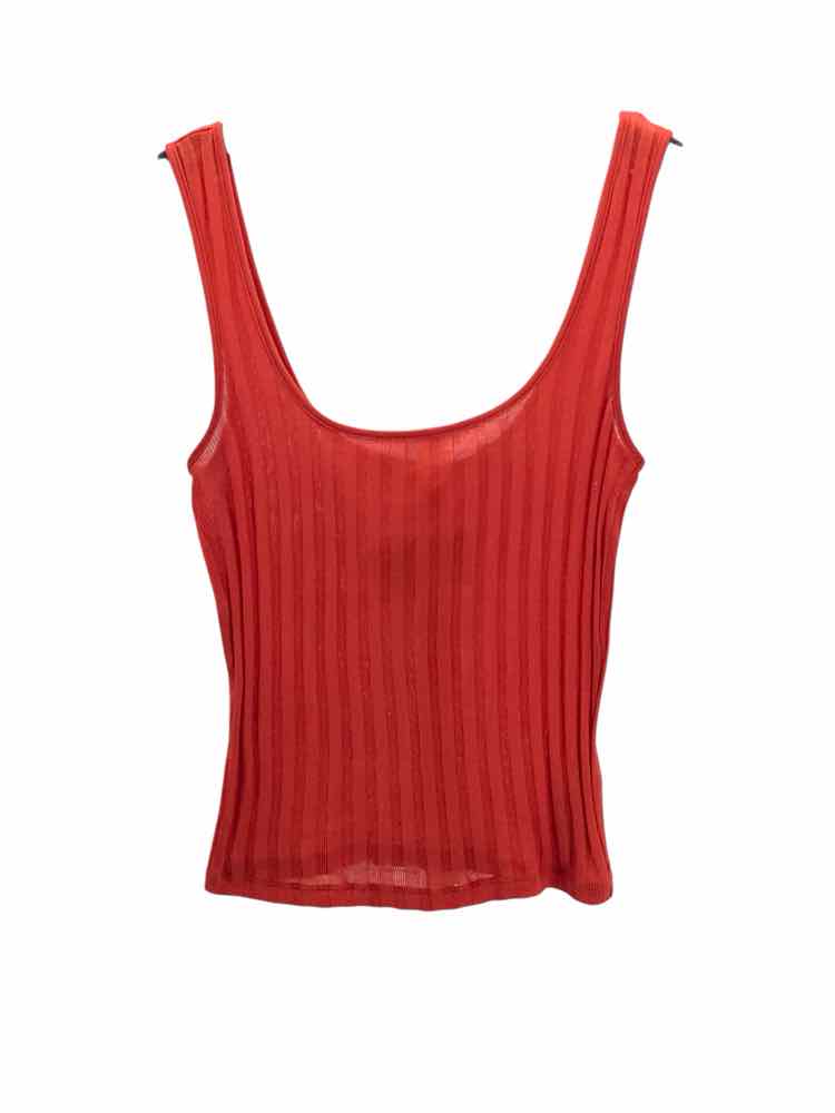 Vince Size S Orange Tank Top