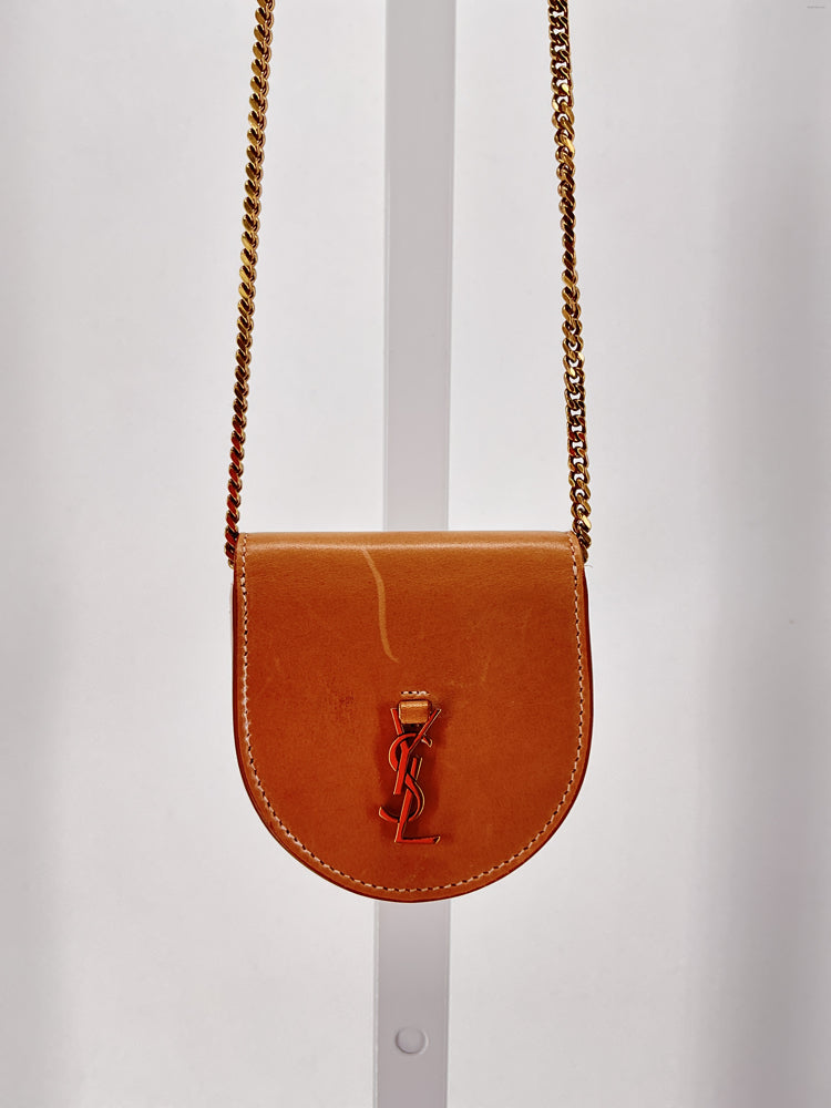 Saint Laurent Tan Kaia micro bag Handbags