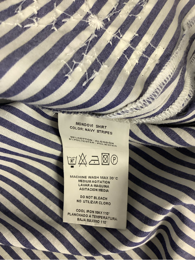 Silvia Tcherassi Size S Navy & white Shirt