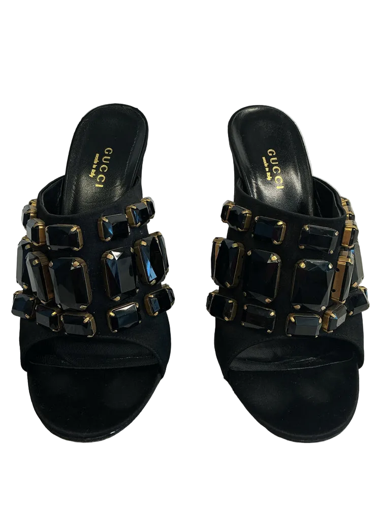 Gucci Shoe Size 6.5/7 Black Heels